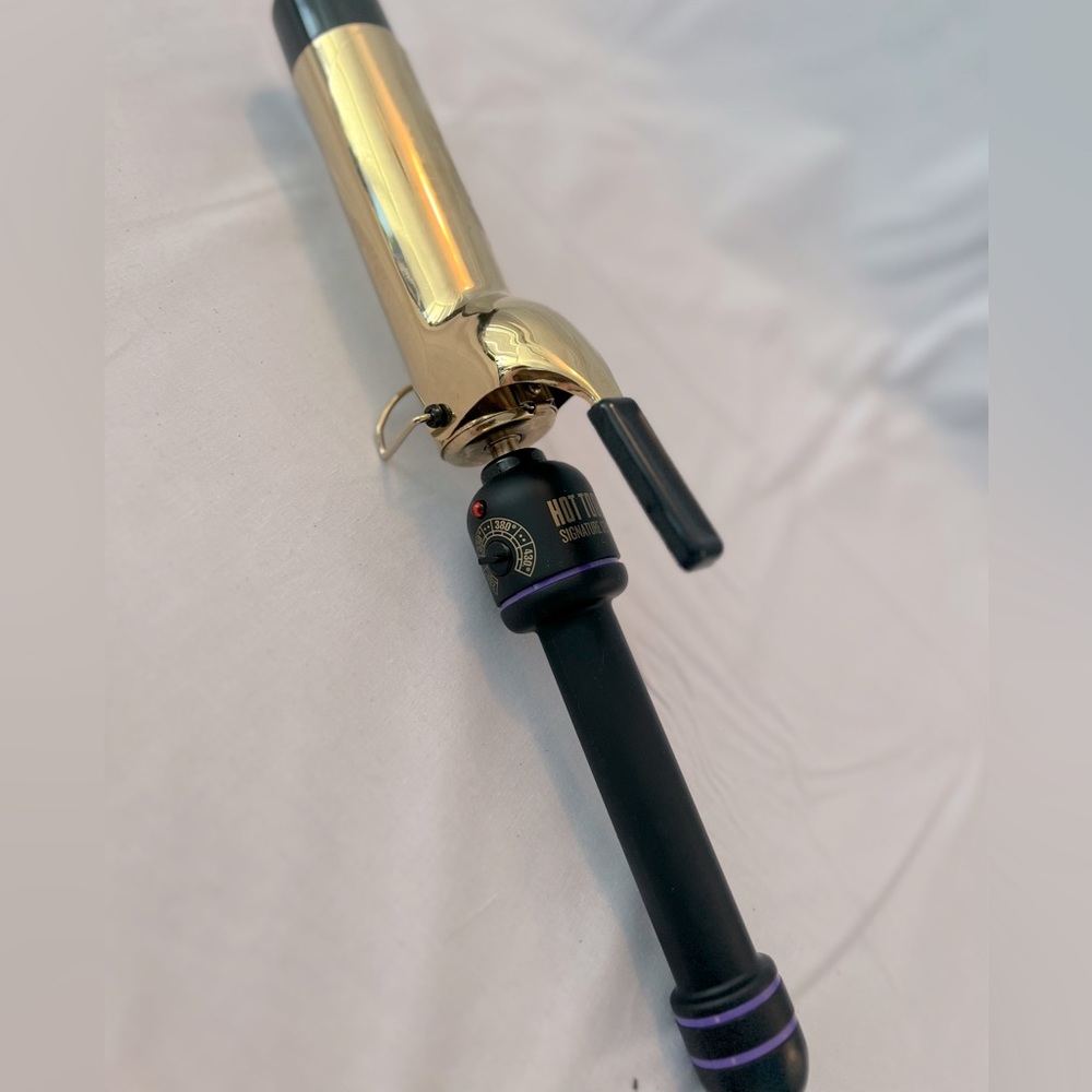 2” Hot Tools curling iron with clamp